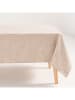 GAMUSI Tafellaken "Flenor" beige/goudkleurig