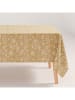 GAMUSI Tischdecke "Dorlia" in Beige/ Creme