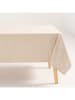 GAMUSI Tischdecke "Sterny" in Creme/ Gold