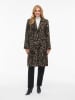 Vila Tussenmantel beige/zwart