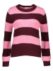 Vila Pullover "Polana" in Pink/ Bordeaux