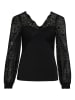 Vila Bluse in Schwarz