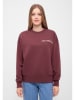 Bench Sweatshirt "Desta" in Bordeaux