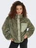 ONLY Fleecejacke "ONLCONTACT" in Khaki
