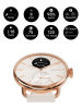 WITHINGS Smartwatch "ScanWatch 2" in Gold/ Weiß
