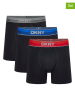DKNY 3er-Set: Boxershorts in Schwarz
