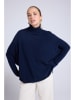 Maison Héritage Cashmere Kasjmieren coltrui donkerblauw