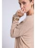 Maison Héritage Cashmere Kaszmirowy sweter w kolorze beżowym