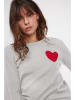 Maison Héritage Cashmere Kaschmir-Pullover in Grau