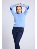 Maison Héritage Cashmere Kaschmir-Rollkragenpullover in Hellblau