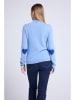 Maison Héritage Cashmere Kaschmir-Rollkragenpullover in Hellblau