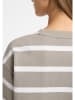 ELBSAND Sweatshirt "Meret" beige/wit