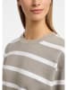 ELBSAND Sweatshirt "Meret" beige/wit