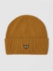 PME Legend Czapka beanie w kolorze musztardowym
