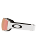 Oakley Ski-/ Snowboardbrille "Flight Deck" in Weiß/ Rosa