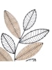WellHome Wanddekor in Schwarz/ Beige - (L)56 x (B)29 cm