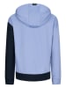 Retour Hoodie "Novan" in Hellblau/ Dunkelblau