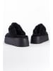 trendyol Slipper in Schwarz