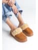 trendyol Slippersy w kolorze jasnobrązowym