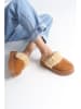 trendyol Slipper in Hellbraun