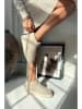 trendyol Leder-Ankle-Boots in Beige