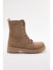 trendyol Boots in Hellbraun