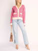 Milan Kiss Cardigan in Rosa