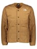 The North Face Doorgestikte jas "Ampato" lichtbruin