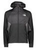 The North Face Übergangsjacke "Ventacious" in Schwarz/ Grau