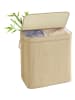 Songmics Wäschekorb in Beige - (B)57 x (H)61 x (T)38 cm