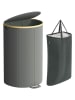 Songmics Wäschekorb in Grau - (B)42,5 x (H)75 x (T)32,5 cm