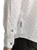 Tom Tailor Hemd in Creme/ Dunkelblau