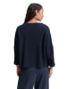 Tom Tailor Bluse in Dunkelblau