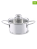 Fissler 2-delige set: roestvrijstalen pan met deksel "Profi Collection®" - Ø 12 cm
