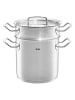 Fissler 3tlg.Set: Edelstahl-Gartopf "Profi Collection®"