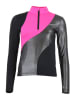 Peak Mountain Functionele longsleeve zilverkleurig/zwart/roze