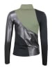 Peak Mountain Funktionslongsleeve in Khaki/ Silber/ Schwarz