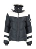 Peak Mountain Ski-/ Snowboardjacke "Alibi" in Schwarz/ Weiß