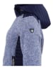 Peak Mountain Fleece vest "Amarant" blauw