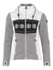 Peak Mountain Fleecejacke "Animo" in Weiß/ Schwarz