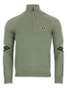 Peak Mountain Sweter "Ciao" w kolorze zielonym