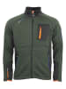 Peak Mountain Fleece vest "Club" groen