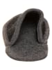 kitz-pichler Hausschuhe "Hubi" in Schwarz/ Grau