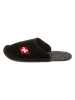 kitz-pichler Pantoffels "Hubi CH" zwart