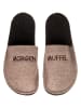 kitz-pichler Pantoffels "Happy *Morgen Muffel*" lichtbruin