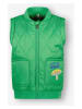 The New Chapter Doorgestikte bodywarmer groen