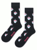 Happy Socks Sokken "Hot Cup" zwart/lichtblauw