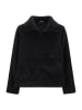 Jeanne Baret Fleece jas "Rochefort" zwart