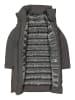 Jeanne Baret Dwustronna parka "Sava" w kolorze szarobrązowym