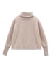 Jeanne Baret Fleecepullover "Wallis" in Creme